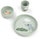 Stick&Stay Elphee tableware set, green
