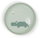 Croco plate, green
