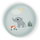 Stick&Stay Playground silicone suction plate, blue