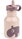 Ozzo stainless steel bottle, pink, 350ml