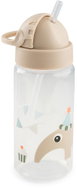 DONE BY DEER Celebration straw bottle, sand, 350ml - Children's Water Bottle