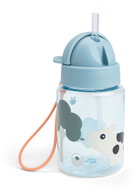 DONE BY DEER Tiny farm straw bottle, blue, 280ml - Children's Water Bottle