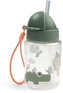 DONE BY DEER Tiny trails straw bottle, green, 280ml - Children's Water Bottle