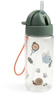 DONE BY DEER Tiny trails straw bottle, green, 350ml - Children's Water Bottle