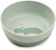 DONE BY DEER Foodie Croco bowl, green 375ml - Children's Bowl