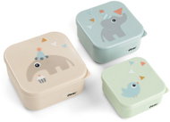 Done by Deer Celebration Snack Box Set, assorted colours, 3-piece set - Lunch Box