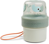 Done by Deer Small To Go 2-Way Birdee Snack Box, green - Lunch Box