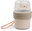 ‘To Go’ 2-Way Birdee Snack Box, sand-coloured
