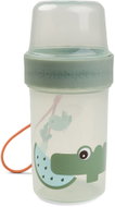 Done by Deer Large To Go 2-way Croco Lunch Box, green - Lunch Box