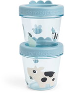 Done by Deer ‘Tiny Farm’ Baby Food Containers, Blue – 2-pack - Kit