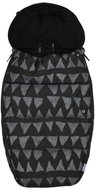 Dooky Footmuff DeLuxe Black Tribal, sized. L - Stroller Footmuff