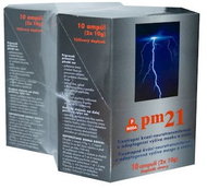 Purus Meda PM 21 pitné ampule 10 × 20 g balení 1 + 1 - Dietary Supplement
