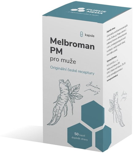 Purus Meda Melbroman PM pro muže 50 cps. - Dietary Supplement - Main image