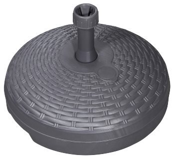 DOPPLER Umbrella stand PVC, artificial rattan 20l - Umbrella Stand - Main image