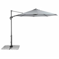 DERBY Garden Parasol RAVENNA SMART, 300cm, Grey - Sun Umbrella