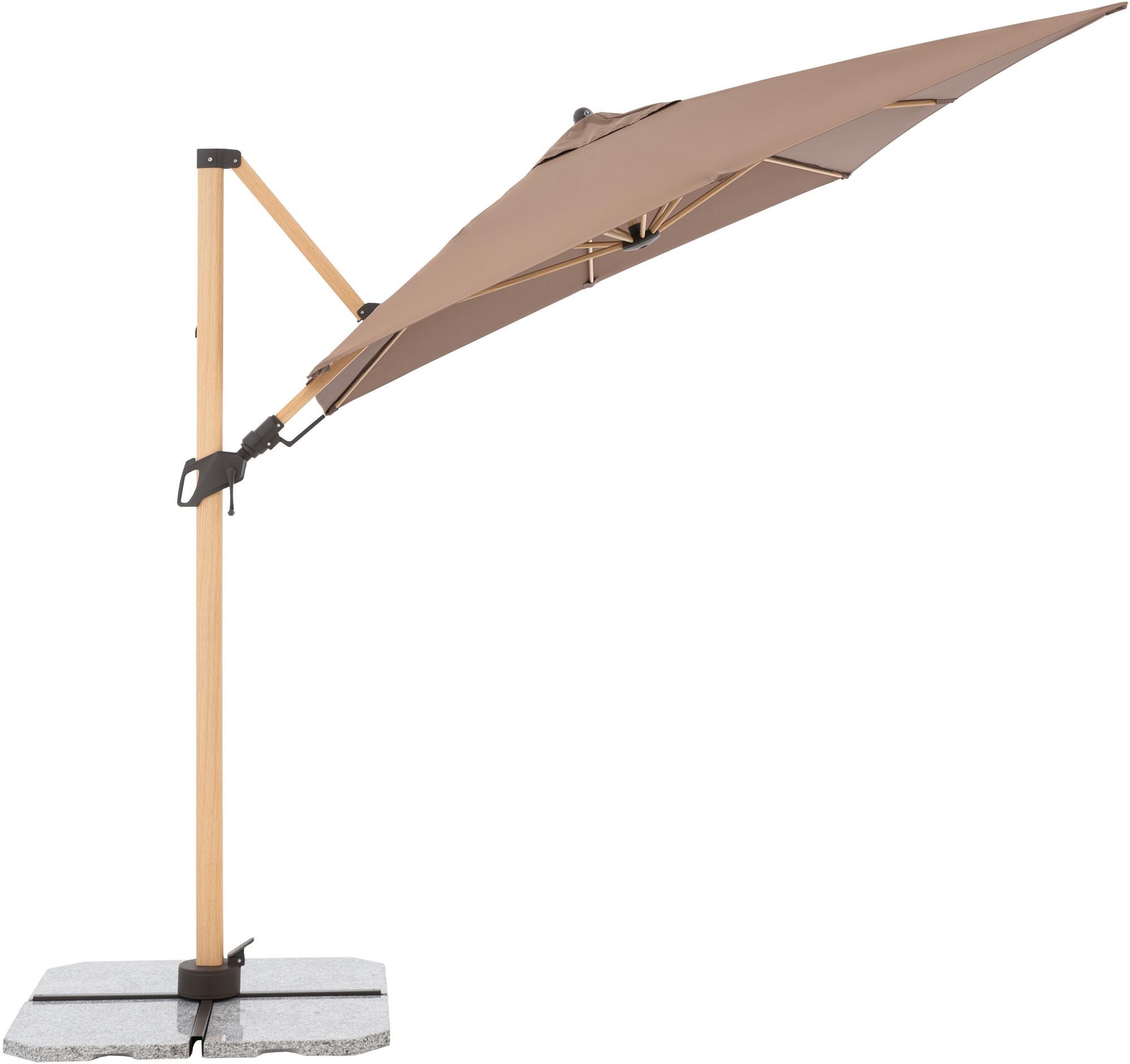 Doppler Alu Wood Napernyő AX 220x300 D-846 greige