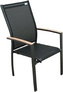 Zahradní židle DOPPLER Židle zahradní, stohovací EXPERT WOOD, antracit - Zahradní židle