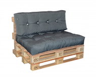 Doppler Pallet seat cushions seat + backrest, crushed foam - 840 - Cushion