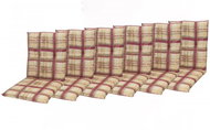 Doppler CLASSIC 9017 set 6 pcs - armchair and chair cushions, low - Cushion