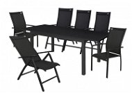 Kerti bútor Doppler Expert Kerti bútor szett - 1 asztal + 4 fotel + 2 szék - Zahradní nábytek