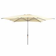 DOPPLER Garden parasol Alu Expert Telescope 3,5 × 3,5 m, 820, natural - Sun Umbrella