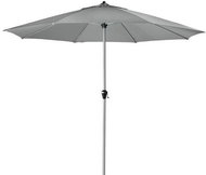 DOPPLER Garden parasol Active Kurbel 380 cm, 827, light grey - Sun Umbrella