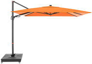 DOPPLER Garden parasol myZone 220 × 300 cm LED, 840, anthracite - Sun Umbrella