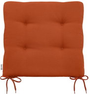 DOPPLER Chair seat cushion square LIFE, orange - Chair Cushion