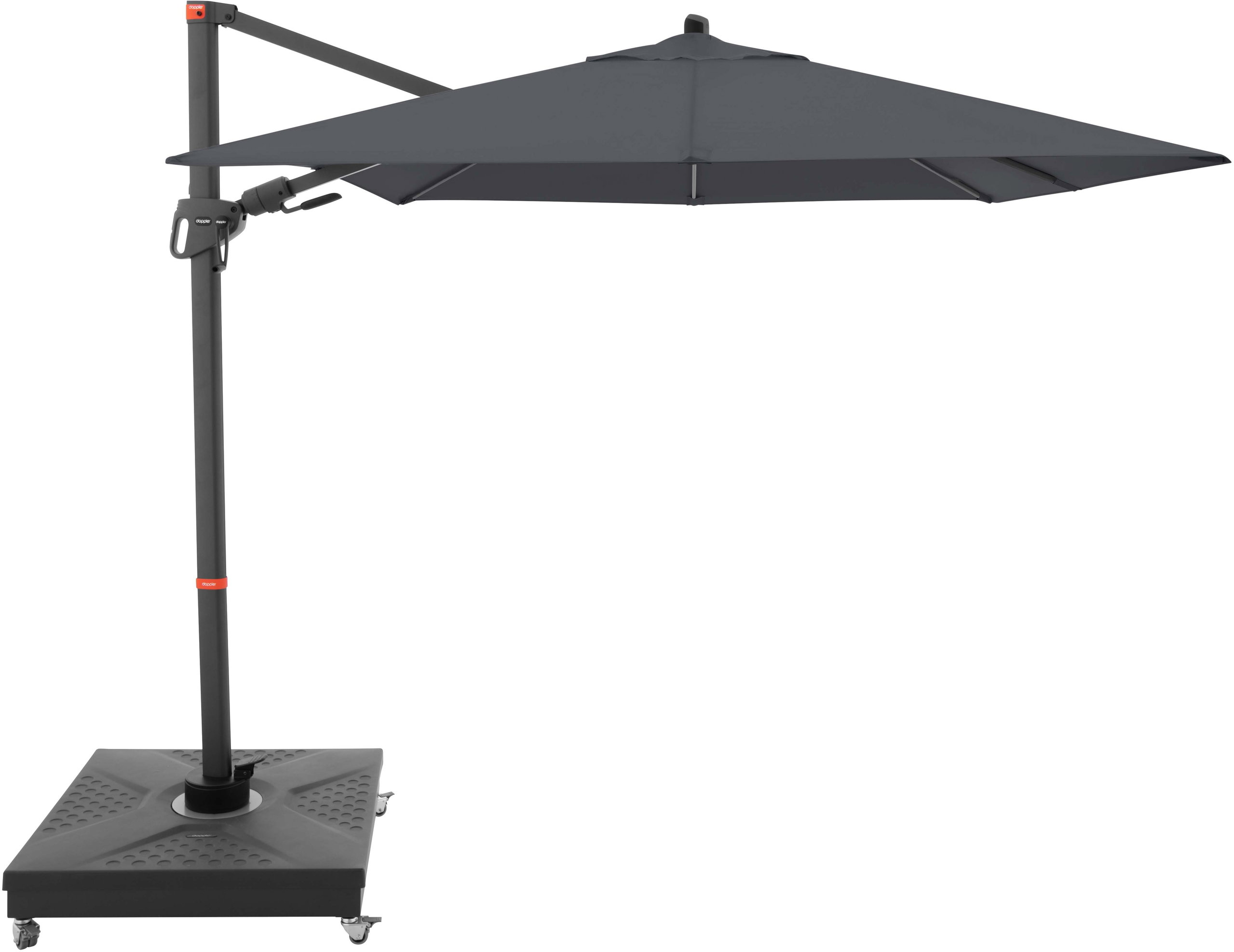 Doppler myZone 210 × 210 cm kerti oldalkaros napernyő