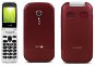 Doro 2404 Dual SIM Red - Mobilný telefón