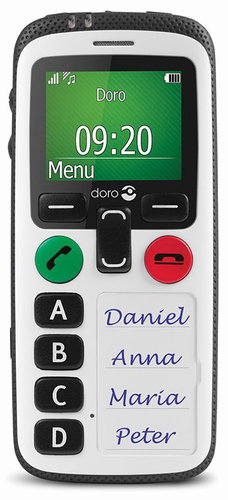 Doro Secure 580 white - Mobile Phone - Main image