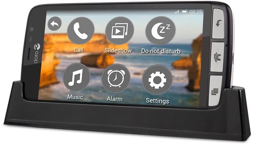 Doro Liberto 825, LTE fehér - Mobiltelefon - Fő fotó