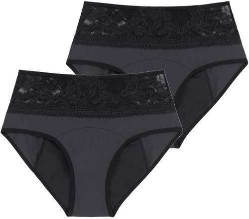 Dorina 2pack Eco Moon Lace Midi, XL - Menstruation Underwear - Main image