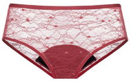 Dorina Eco Moon Hipster Lace Red, S - Menstruation Underwear