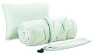 Dormeo AdaptiveGO pillow and blanket set + bag 140 × 200 cm mint green - Bedding Set