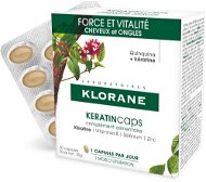 Dietary Supplement KLORANE KeratinCaps - Strength & Vitality, Hair and Nails, Food Supplement, 30 Capsules - Doplněk stravy