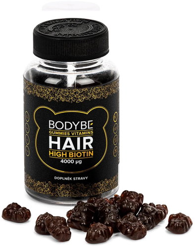 Bodybe HAIR GUMMIES VITAMINS 60 150g - Dietary Supplement - Main image