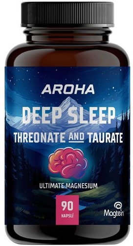 Aroha Magnesium Threonate and Taurate 90 capsules - Magnesium - Main image