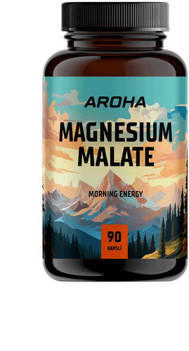 Aroha Magnesium Malate 90 capsules - Minerals - Main image