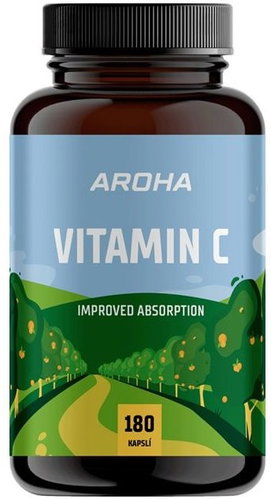 Aroha Vitamin C 180 capsules - Vitamin C - Main image