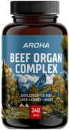 Aroha Beef Organ Complex 240 capsules - Dietary Supplement