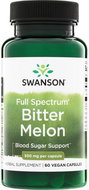 Swanson Bitter Melon 500mg 60 Capsules - Dietary Supplement