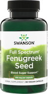 Swanson Fenugreek Seed 610mg 90 Capsules - Dietary Supplement