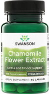 Swanson Chamomile Extract 500mg 60 Capsules - Dietary Supplement