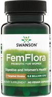 Swanson FemFlora Probiotic For Women 60 Capsules - Probiotics