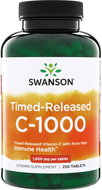 Swanson Time-Released C-1000 with Rose Hips 1000 mg 250 tablets - Vitamin C