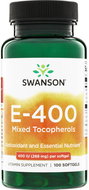 Swanson Vitamin E 400 IU 268 mg 100 Softgels - Vitamin E