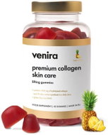 VENIRA Premium collagen skin care lifting gummies, pineapple 42 ks         - Dietary Supplement