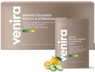 VENIRA Beauty hydrating collagen drink marine collagen, cucumber and yuzu 30 × 6.5 g 195 g - Colagen