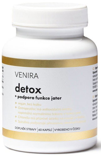 VENIRA detox + liver function support 60 capsules - Dietary Supplement - Main image
